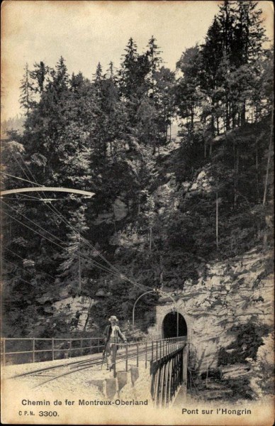 Chemin de fer Montreux-Oberland Vorderseite