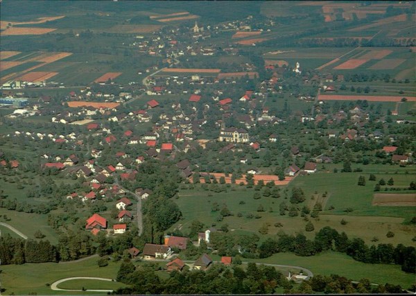 Boswil, Flugaufnahme Vorderseite