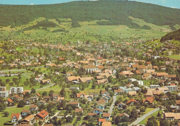 Niederlinsbach  -  Flugaufnahmen Vorderseite