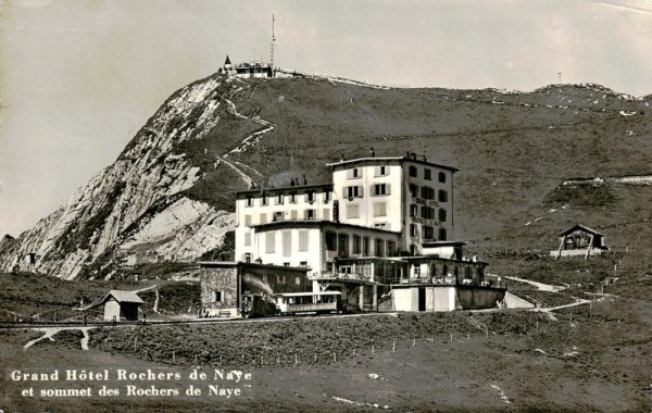 Rochers de Naye, Grand Hotel Vorderseite