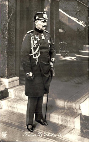 Kaiser Wilhelm II Vorderseite