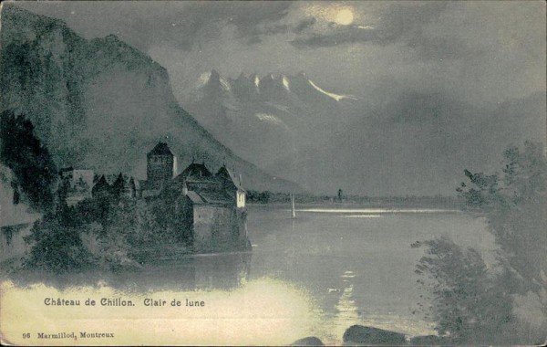 Château de Chillon Vorderseite