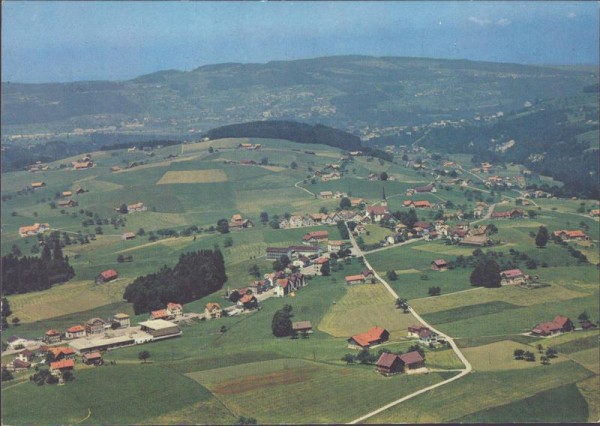 Stein,  Flugaufnahme Vorderseite