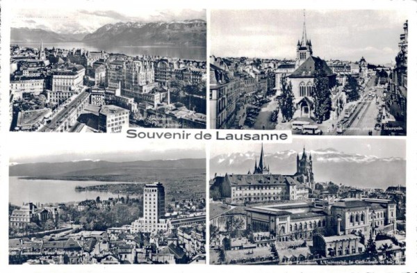 Souvenir de Lausanne Vorderseite