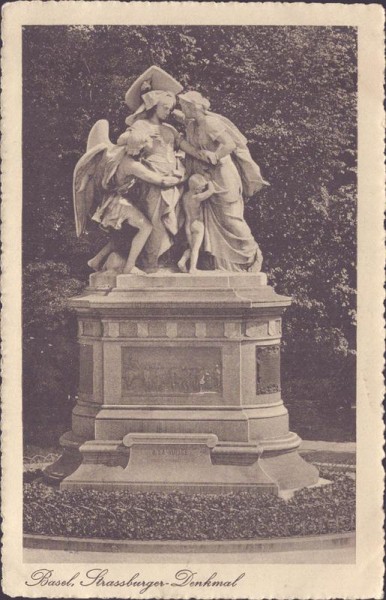 Basel, Strassburger-Denkmal Vorderseite