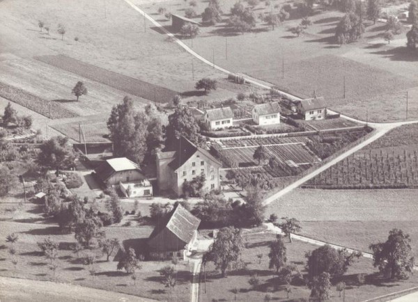 Haushaltungsschule Lindenbaum, Pfäffikon ZH - Flugaufnahmen Vorderseite