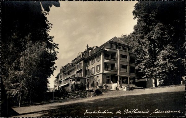 Lausanne, Institution de Béthanie Vorderseite