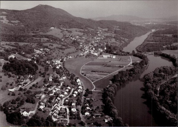 Biberstein, Flugaufnahme Vorderseite