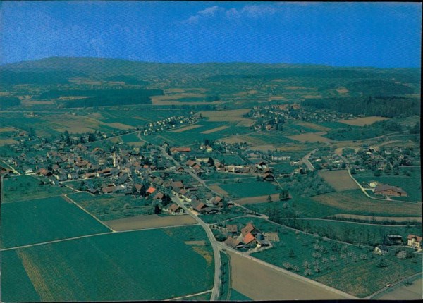 Wiesendangen, Flugaufnahme Vorderseite