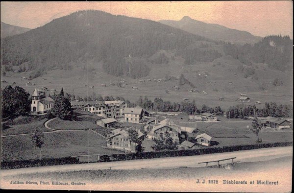 Diablerets et Meilleret Vorderseite