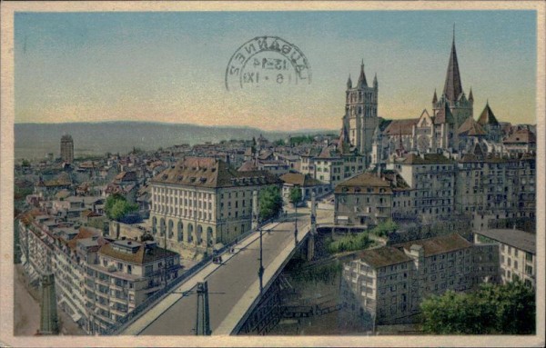 Lausanne/Pont Bessières Vorderseite