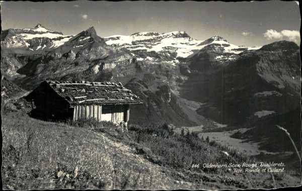 Les Diablerets (3210 m) Vorderseite