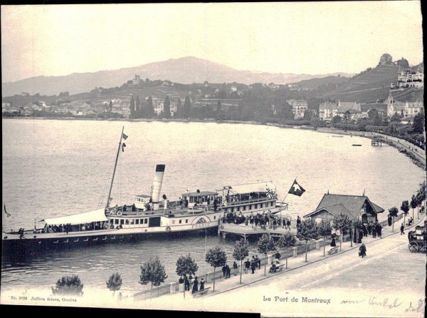 Le Port de Montreux Vorderseite