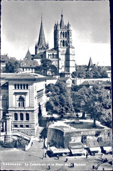 Lausanne/La Cathédrale Vorderseite