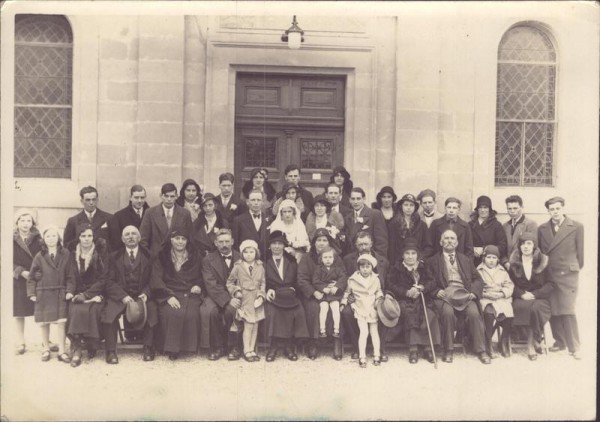 Familienfest 1932 Vorderseite