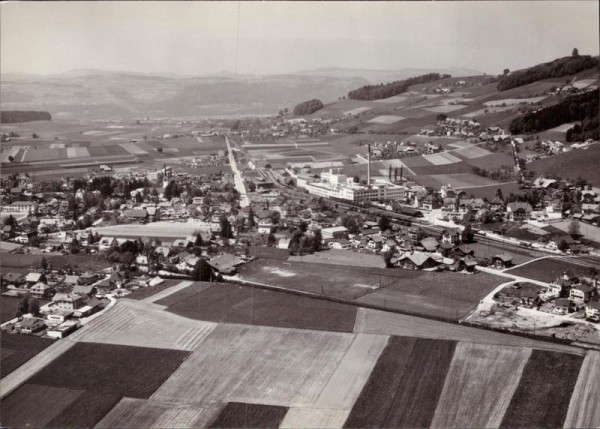 Konolfingen, Flugaufnahme Vorderseite