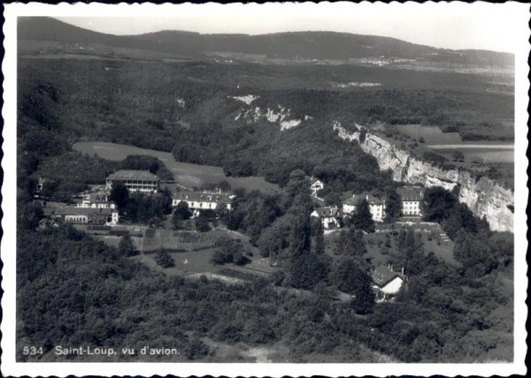 Saint-Loup, vu d'avion Vorderseite