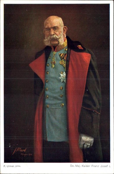 Kaiser Franz Josef I Vorderseite