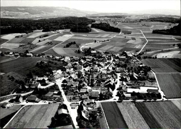 Oberneunforn, Flugaufnahme Vorderseite