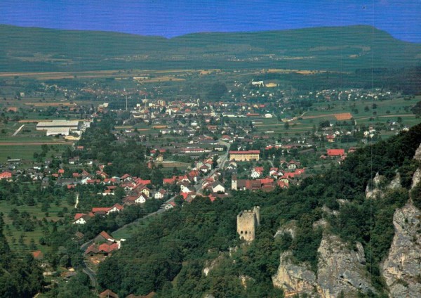 Büsserach SO  -  Flugaufnahmen Vorderseite