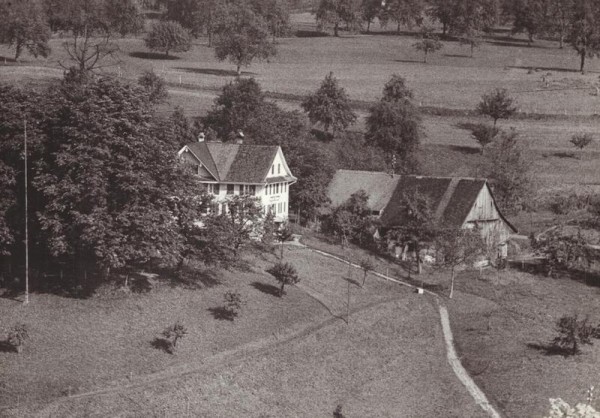 Restaurant Rötelberg, Zug - Flugaufnahmen Vorderseite