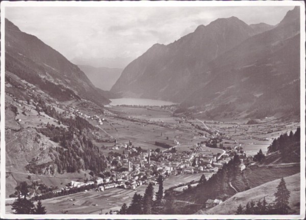 Poschiavo col Lago di Le Prese