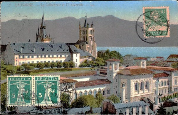 Kathedrale Notre-Dame (Lausanne) Vorderseite