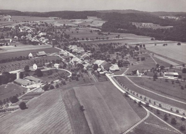 Oberbözberg AG - Flugaufnahmen Vorderseite