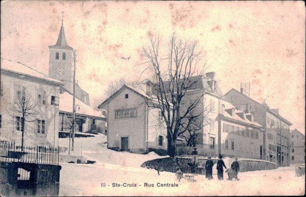 Ste-Croix - Rue Centrale Vorderseite