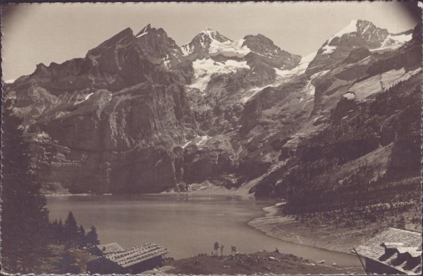 Kandersteg, Öschinensee, Blümlisalp-Fründhorn