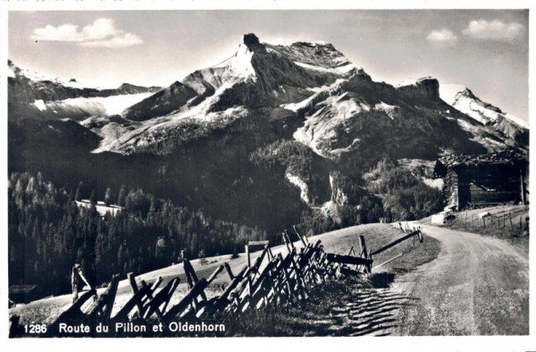 Route du Pillon et Oldenhorn Vorderseite