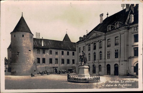 Yverdon, le château Vorderseite