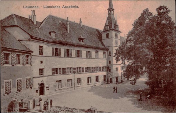 Lausanne. L'ancienne Académie Vorderseite