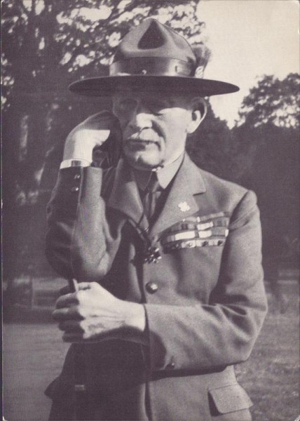 Lord Baden Powell, Goms 1957 Vorderseite