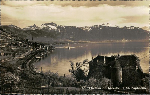 Schloss Glérolles/Château de Glérolles Vorderseite