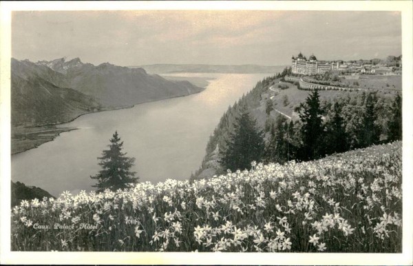 Caux. Palace Hotel Vorderseite