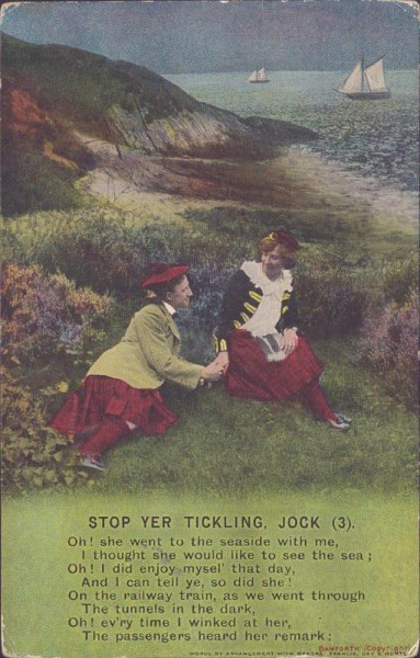 Stop yer tickling, jock Vorderseite