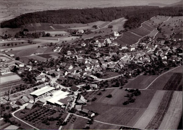 Wilchingen, Flugaufnahme Vorderseite