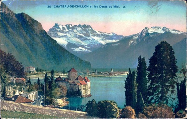 Château de Chillon  Vorderseite