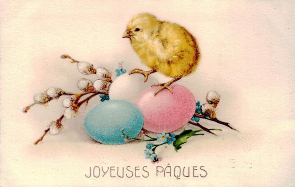 Joyeuses Paques Vorderseite