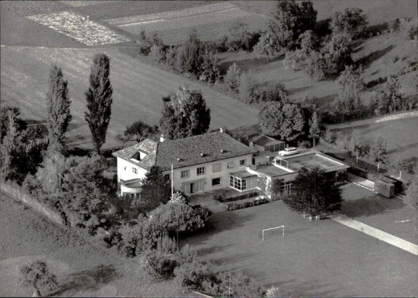 unbekanntes Haus, Flugaufnahme Vorderseite