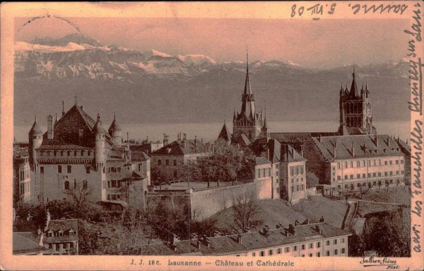 Kathedrale Notre-Dame (Lausanne) Vorderseite