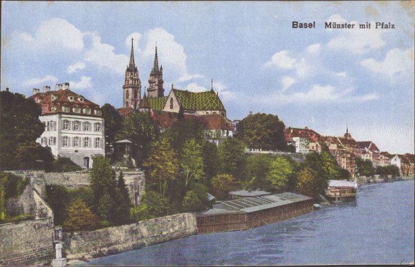 Basel, Münster mit Pfalz