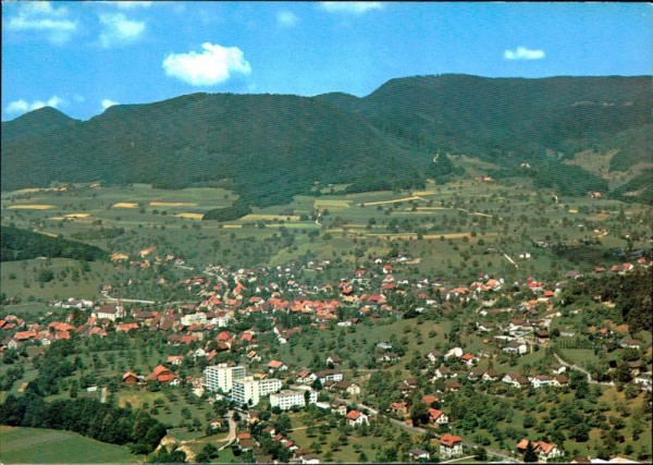 Niedererlinsbach,  Flugaufnahme Vorderseite