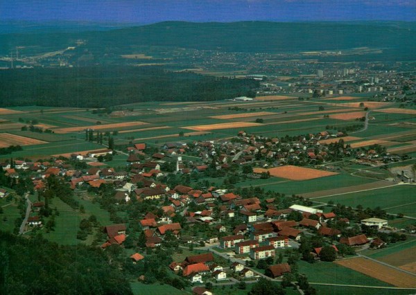 Schafisheim AG  -  Flugaufnahmen Vorderseite