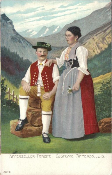 Appenzeller Tracht Vorderseite