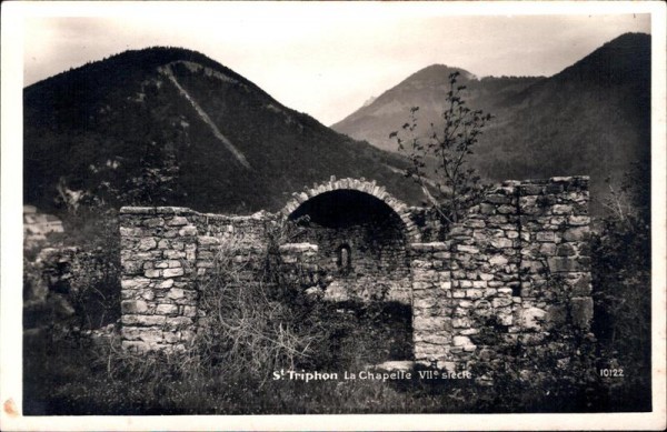 St. Triphon, La Chapelle Vorderseite