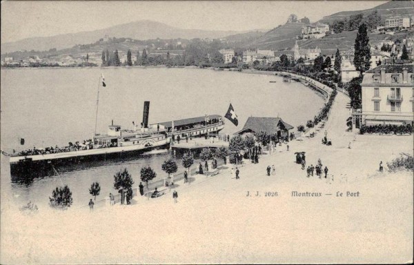 Montreux, le port Vorderseite