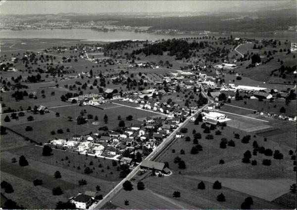 Wangen, Flugaufnahme 1968 Vorderseite