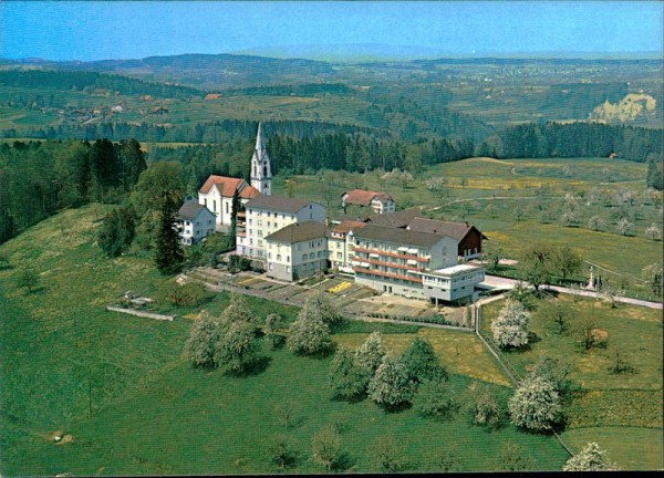 St. Pelagiberg, Kurhaus Marienburg, Flugaufnahmen Vorderseite